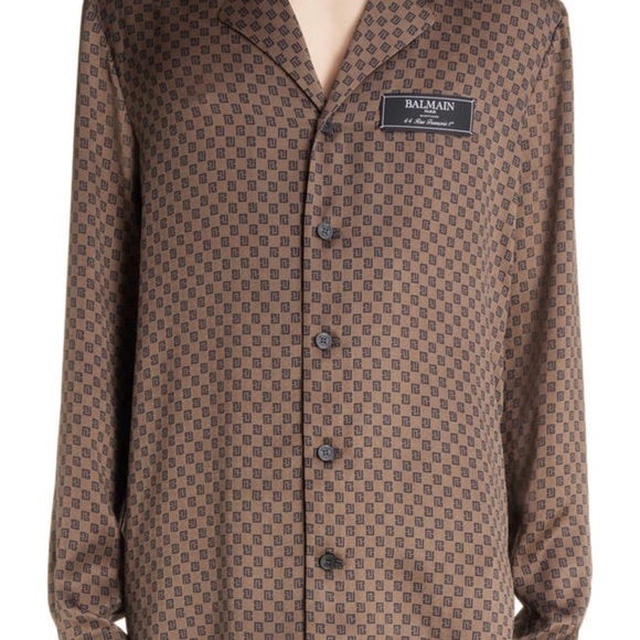 Balmain
Mini Monogram Pajama Shirt 40us 50 - Picture 3 of 14
